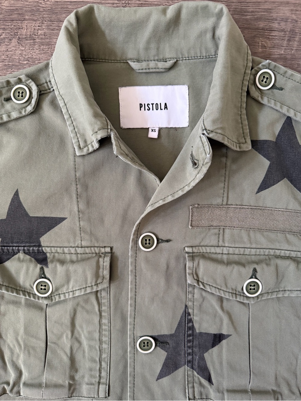 Pistola Womens Camilo Utility Jacket Royal Honor Size XS Distressed Streetwear - Picture 4 of 11